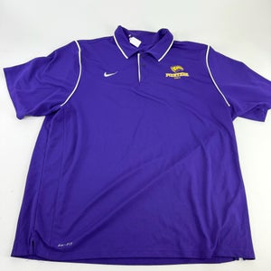 Used Purple Nike UWSP Pointers Golf Polo | Senior XXL | E269