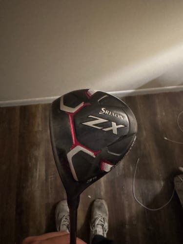 Men's Srixon ZX Left Hand Fairway Wood Stiff Flex 3 Wood (Used)