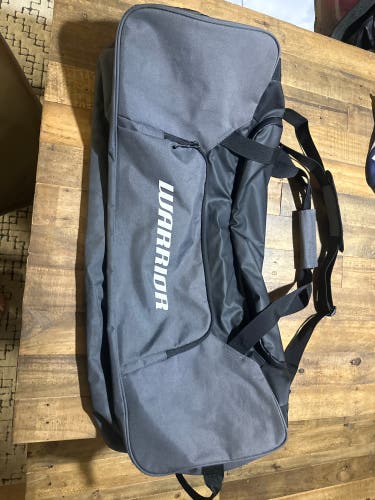 Grey and  Black Warrior Lacrosse Shoulder Bag (Used)