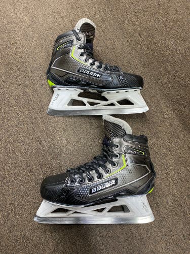 Bauer Elite Hockey Goalie Skates Size 5 Fit 1