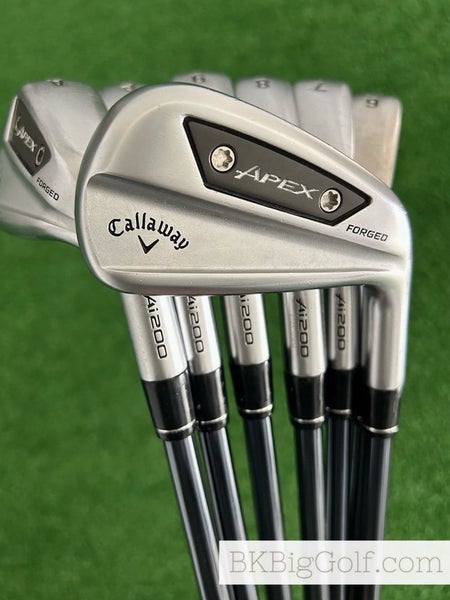 Callaway Apex Ai200 24 Forged Iron Set 5-A / Recoil HDC 80 Regular Graphite