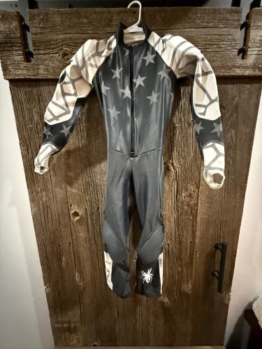 Men's Small Spyder Padded Racing Ski Suit (Used)