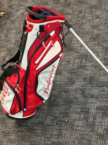 Budweiser Standing Golf Bag (New)