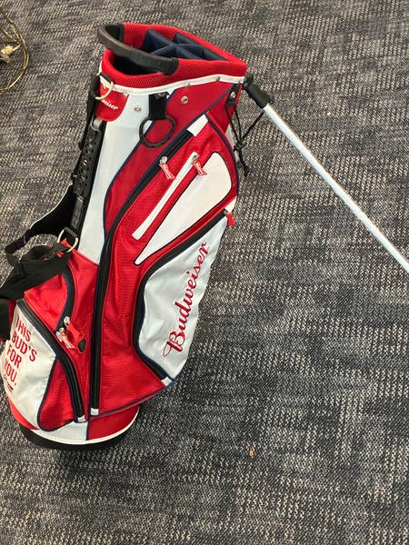 Budweiser Standing Golf Bag (New) | SidelineSwap | Buy and Sell on