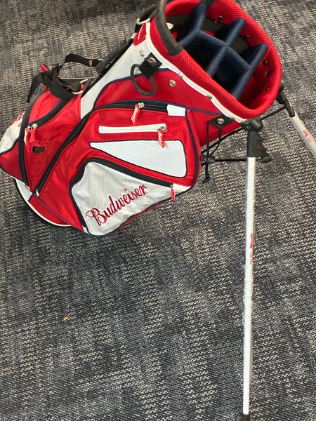 Budweiser Standing Golf Bag (New) | SidelineSwap | Buy and Sell on