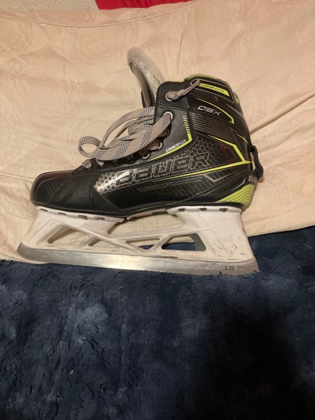 2021 Bauer GSX Hockey Goalie Skates Regular Width Size 4.5 (Used)