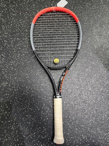 Used Wilson CLASH 108 V 1.0 Adult Tennis Racquet Red 4 1/4" 11849-S000033185