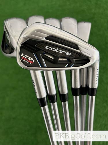 Cobra King LTDx One Length Iron Set 6-G / KBS Tour Stiff