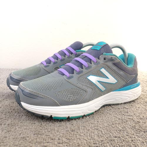 New Balance 560 V7 Womens Size 8.5 D WIDE Running Shoes W560LS7 Gray Sneakers