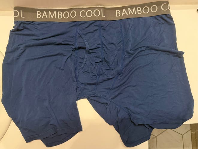 Bamboo Cool Blue Boxer Briefs Size XXL (Used)