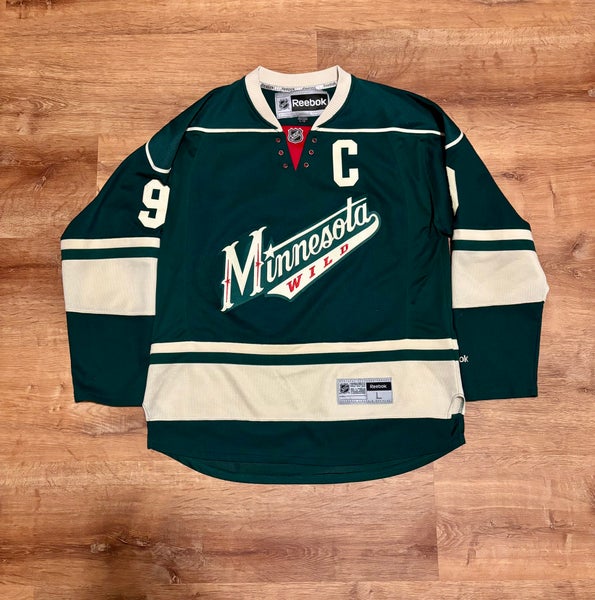 Reebok Premier Mikko Koivu Minnesota Wild Green Alternate NHL Hockey Jersey (L)