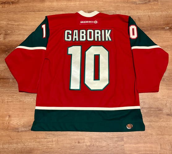Koho Marian Gaborik Minnesota Wild Alternate Jersey MIC (XL)