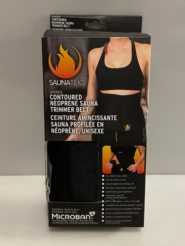 New Saunatek Unisex Contoured Neoprene Sauna Trimmer belt