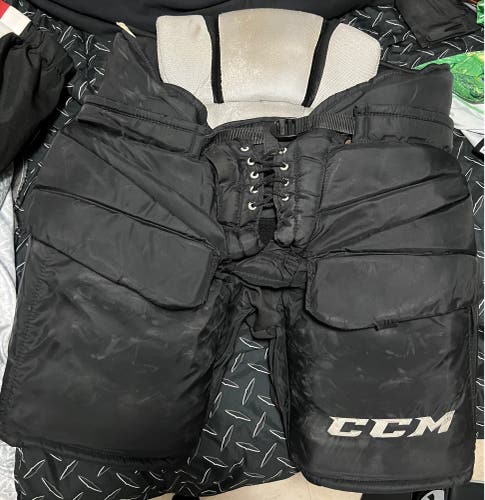 Senior Large CCM HPG12A Hockey Goalie Pants Pro Stock (Used)