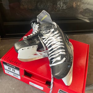 2024 CCM Tacks XF 70 Hockey Skates Regular Width 7.5 (Used)