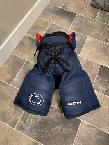 Penn State Hockey Used CCM Jetspeed HP45 Player Pants Senior Small #14