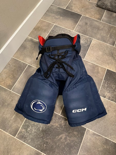 Penn State Hockey Used CCM Jetspeed HP45 Player Pants Senior Small #14