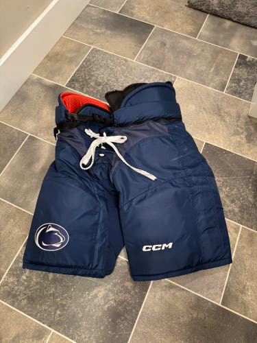 Penn State Hockey Used CCM Jetspeed HP45 Player Pants Senior Medium #21