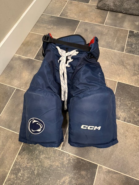 Penn State Hockey Used CCM Jetspeed HP45 Player Pants Senior Medium #24