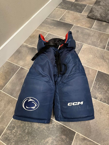 Penn State Hockey Used CCM Jetspeed HP45 Player Pants Senior Medium #2