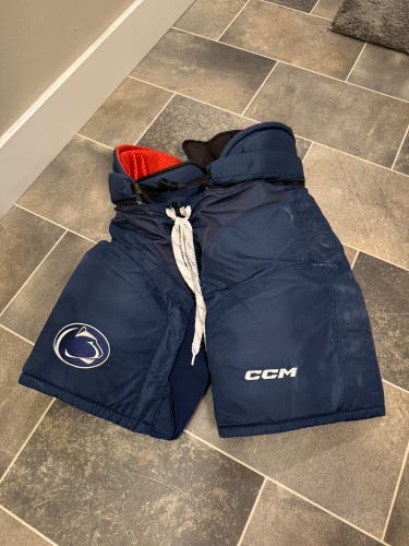 Penn State Hockey Used CCM Jetspeed HP45 Player Pants Senior Medium #3