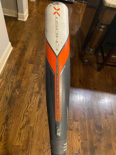 2018 Easton Ghost X Composite USSSA Certified Bat (-8) 21 oz 29" (Used)