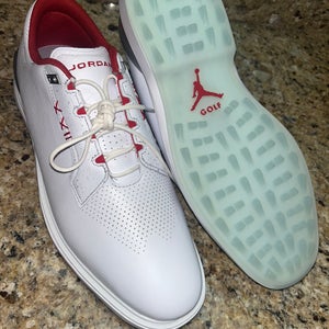 Men’s ADG 5 “Fire Red Ice Bottom” Jordan Golf Shoes Size 11.5