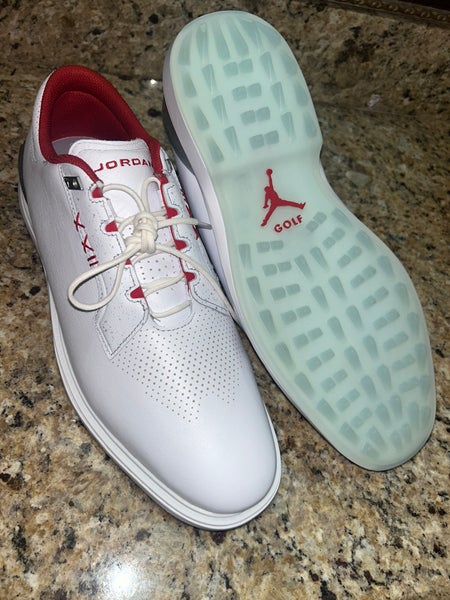 Men’s ADG 5 “Fire Red Ice Bottom” Jordan Golf Shoes Size 11.5