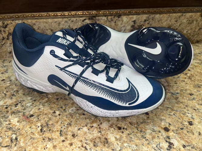 Men’s Nike Alpha Huarache Elite 4 Metal Baseball Cleats Size 10.5