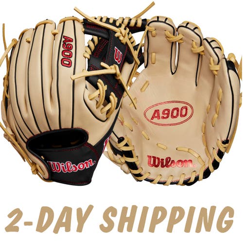 NEW W/TAGS - 2025 Wilson A900 PF115 11.5" Pedroia Fit Infield Glove WBW102570115 ►2-DAY SHIP◄