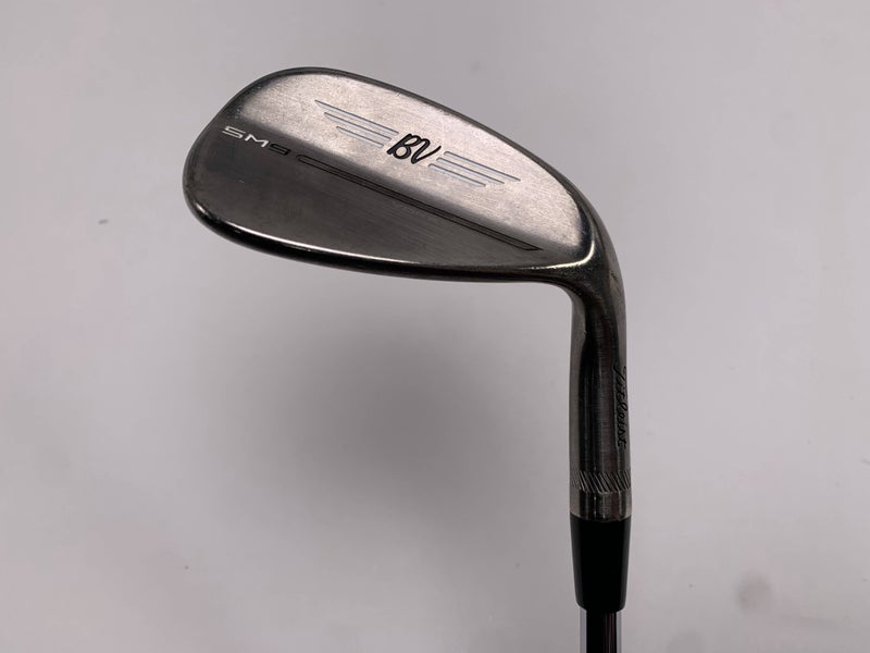 Titleist Vokey SM9 Brushed Steel Gap Wedge GW 52* 8 Bounce F-Grind Wedge Mens RH