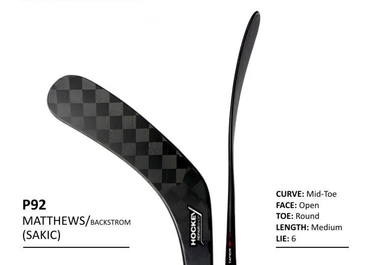 Senior Bauer Vapor FlyLite Right Handed Hockey Stick P92 77 Flex Pro Stock (New) and P92 82 (New)