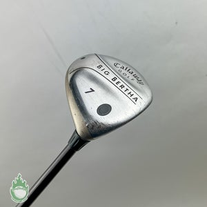 Used RH Callaway Big Bertha 7 Fairway Wood 55 Ladies Flex Graphite Golf