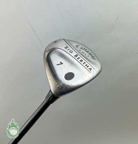 Used RH Callaway Big Bertha 7 Fairway Wood 55 Ladies Flex Graphite Golf