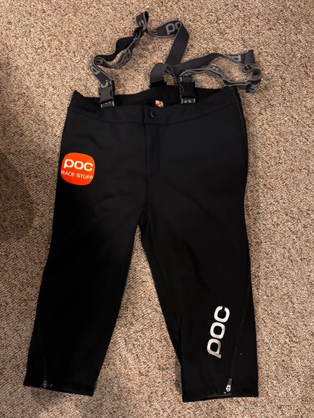 Black Men's Adult Size 34 POC Ski racing Training Pants (New)