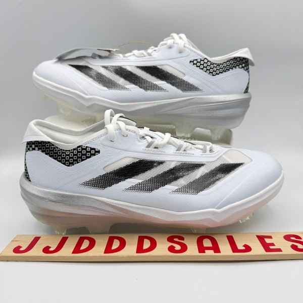 Adidas Adizero Impact TPU Baseball Cleats Black White IH4730 Men's Sz 8.5 NWT

New Without Box