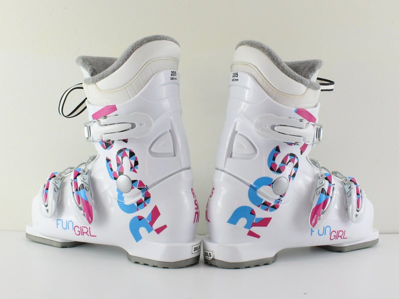 Rossignol Fun Girl Youth Ski Boots (Used) Mondo 20.5 / 245 MM