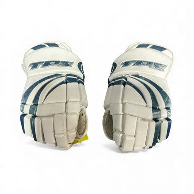 Used TPS Hockey SUMMIT3 Intermediate Gloves White 13" 11873-S000226023