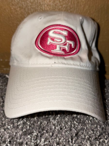 New Era NFL Cancer San Francisco 49ers Women’s Hat Cap 9Forty Used Pre Owned