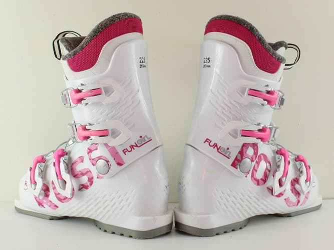 Rossignol Fun Girl Kids Youth Ski Boots (Used) Mondo 22.5 / 265 MM