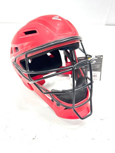 Used Easton ELITE X 6 1/2 - 7 1/8 Catchers Helmet w/Mask Red One Size 11860-S000301229