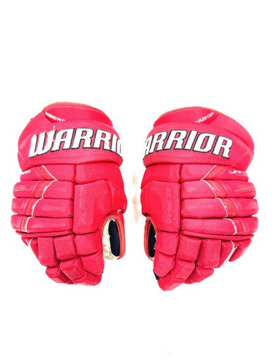 Used Warrior ALPHA PRO Junior Gloves Red 12" 11860-S000301218