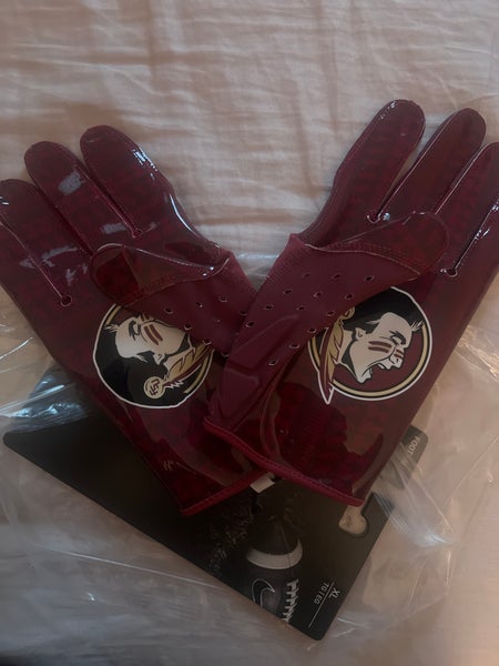 Florida State XL Adult Nike Vapor Jet Gloves (New)