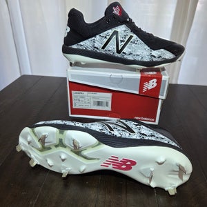 New Balance 4040 Metal Cleats (New) Black Men's Size M 11.5