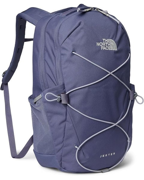 The North Face Jester Unisex Blue Flax Adjustable Strap Backpack Bags TLW646