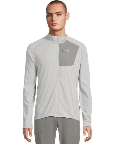 Arc'teryx Delta Jacket Men's Large Solitude Void Full Zip Stretch Pockets TLW695