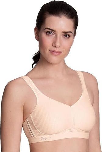 Anita Dynamix Star Sports Bra Womens 34G Smart Rose Stretch Performance TLW698