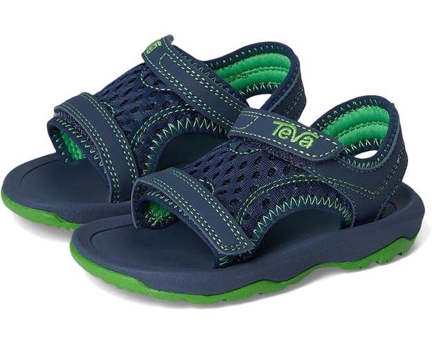TEVA Psyclone XLT 1019538T Toddlers US 10 Navy Mesh Waterproof Sandal TLW645