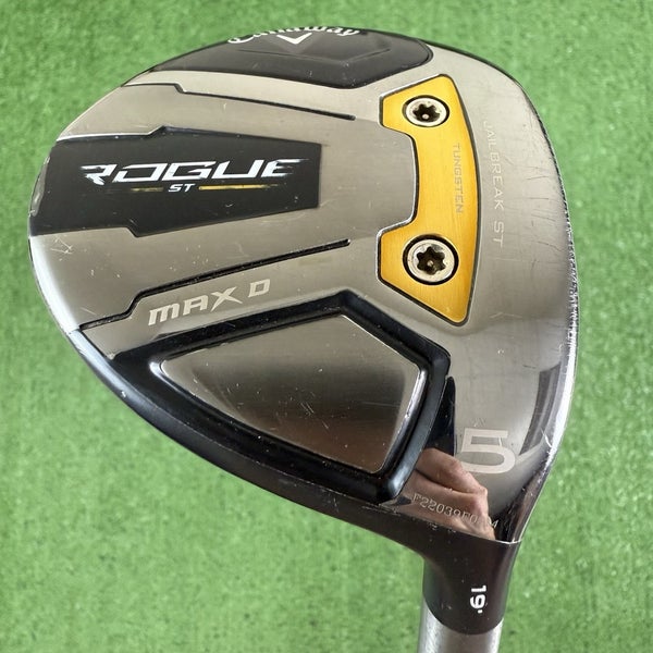 Callaway Rogue ST Max D 5 Wood 19 Cypher Fifty 5.0 Regular Flex 42.5