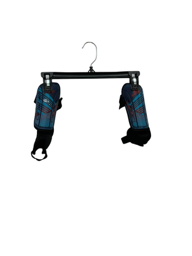 Used Brava Navy/Carolina Blue Youth XXS Soccer Shin Guards  11692-S000144234